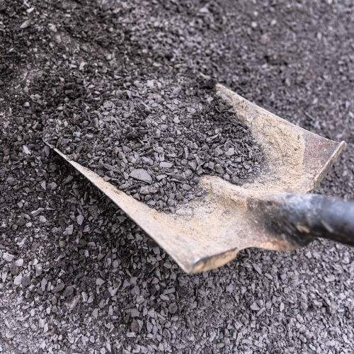 10mm Rundle Stone Path 10mm Rundle Rock Bag | Crushed Charcoal Gravel Calgary – CLS Landscape ...